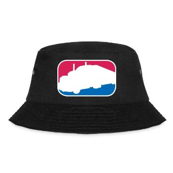 LKW Truck Lastkraftwagen Laster lustiges Geschenk - Bucket Hat - Schwarz - Vorne - Lela (165cm)