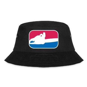 Kettensäge Gärtner Förster Horror lustige Geschenk - Bucket Hat - Schwarz - Vorne - Lela (165cm)