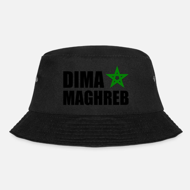 Dima maghreb - Marokko - Bucket Hat - Schwarz