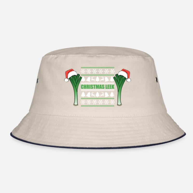 Cristmas Leek Bucket Hat
