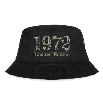 1972 - Bucket Hat - Schwarz - Vorne - Lela (165cm)
