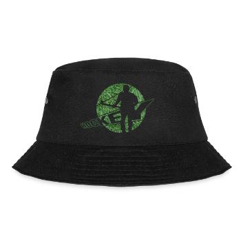 Hockey Field Hockey Artificial Turf Hockey Player - Bucket Hat - black - Front - Lela (165cm)