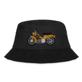 Braune Granate - Bucket Hat - Schwarz - Vorne - Lela (165cm)