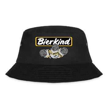 Bierkind - Bucket Hat - Schwarz - Vorne - Lela (165cm)