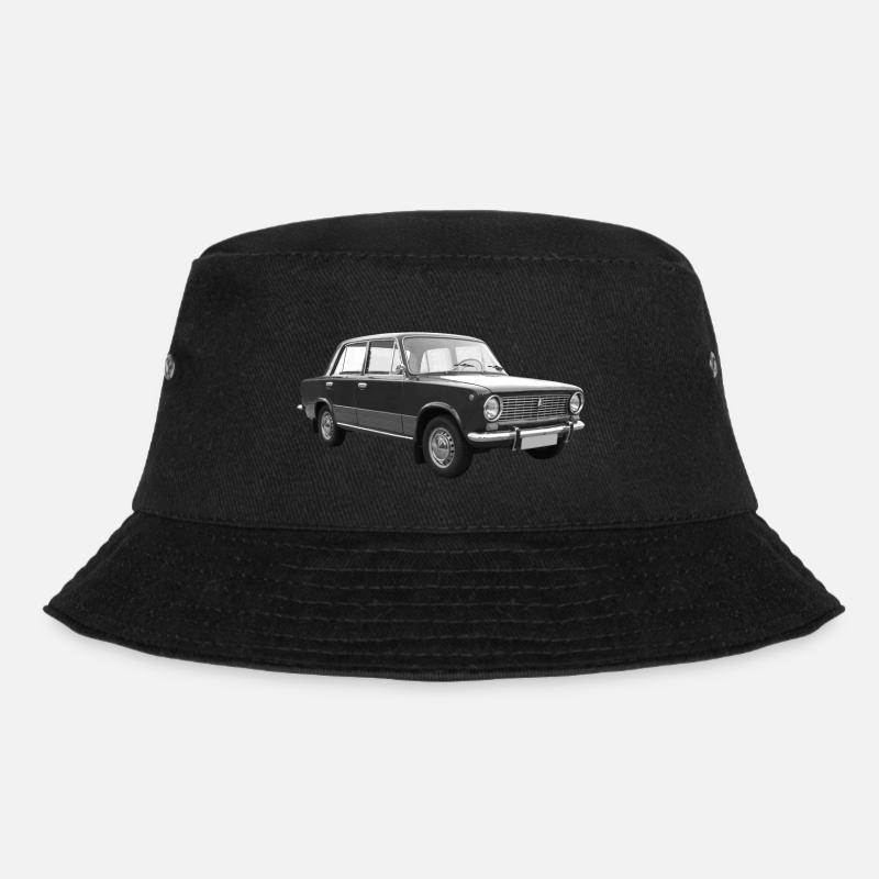 Pkw Shiguli 1200 UdSSR Russland Oldtimer Lada - Bucket Hat - Schwarz