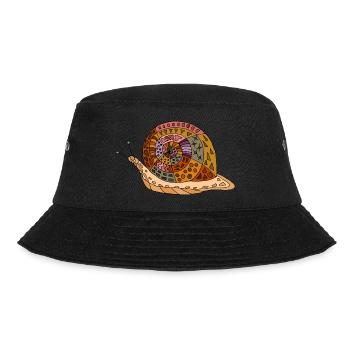 Schnecke - Bucket Hat - Schwarz - Vorne - Lela (165cm)