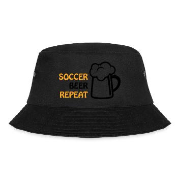 Fußball Soccer - Bucket Hat - black - Front - Lela (165cm)
