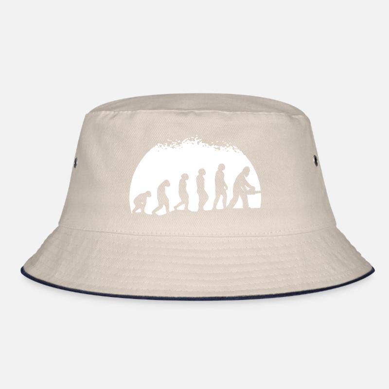 Baumfäller Kettensäge Evolution Holzfäller Bucket Hat
