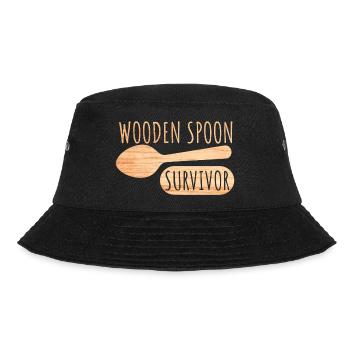 Wooden Spoon Survivor - Bucket Hat - black - Front - Lela (165cm)