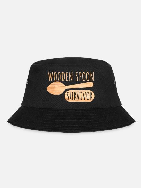 Überlebender des Holzlöffels - Bucket Hat - Schwarz