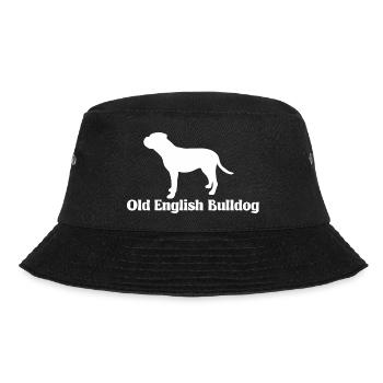 Old English Bulldog - Bucket Hat - Schwarz - Vorne - Lela (165cm)