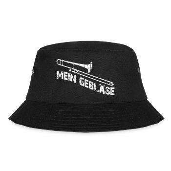 Posaune mein Instrument - Bucket Hat - Schwarz - Vorne - Lela (165cm)