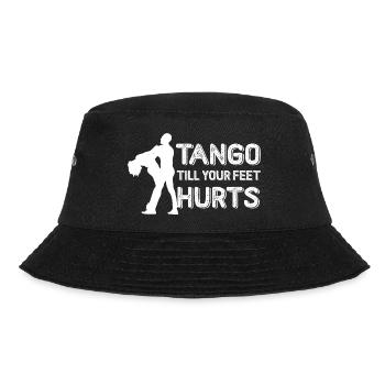 Dancing Dance Music - Bucket Hat - black - Front - Lela (165cm)