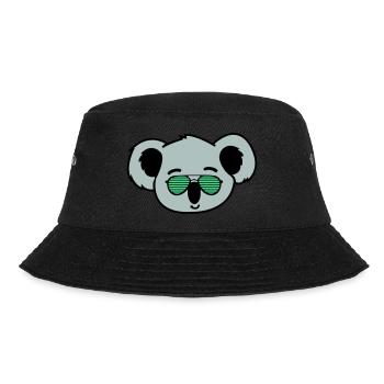 koala cool - Bucket Hat - Schwarz - Vorne - Lela (165cm)