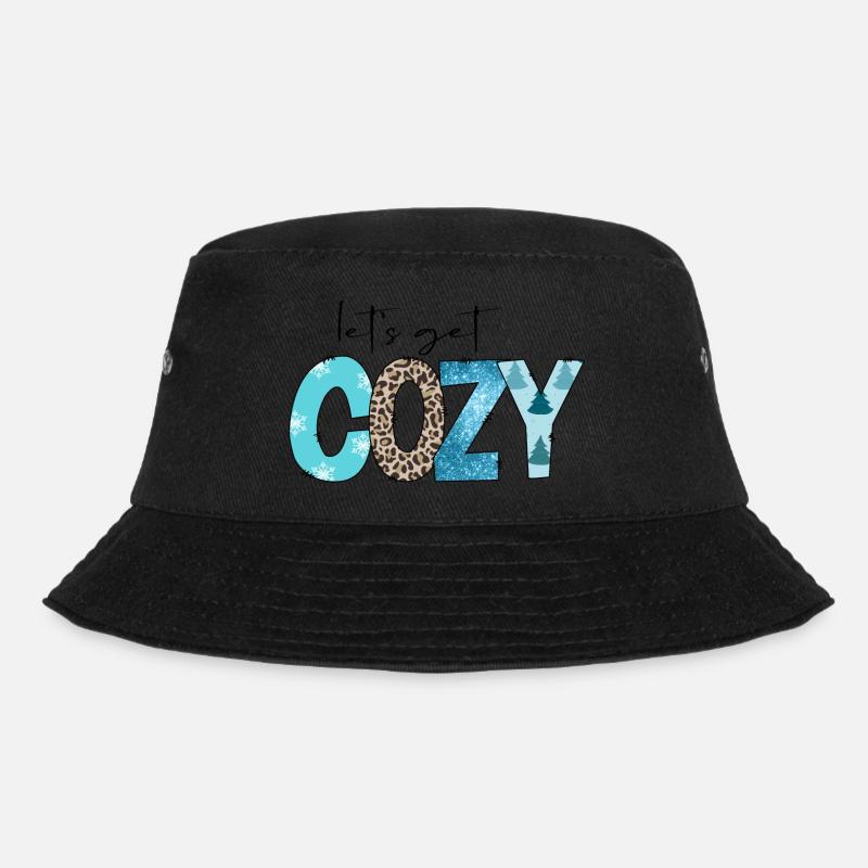Cozy - Bucket Hat - black