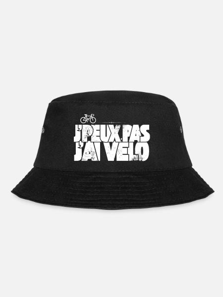 J'Peux Pas J'Ai Vélo - Bob - noir