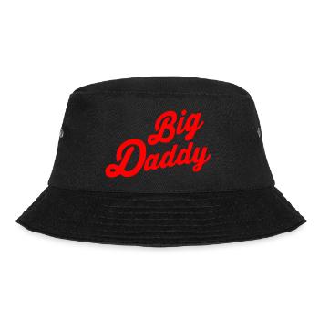 Big daddy - Bucket Hat - Schwarz - Vorne - Lela (165cm)