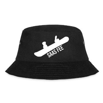 Saas Fee Fan - Bucket Hat - black - Front - Lela (165cm)