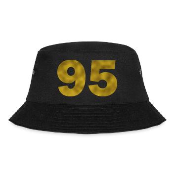 Birthday 95 years - Bucket Hat - black - Front - Lela (165cm)