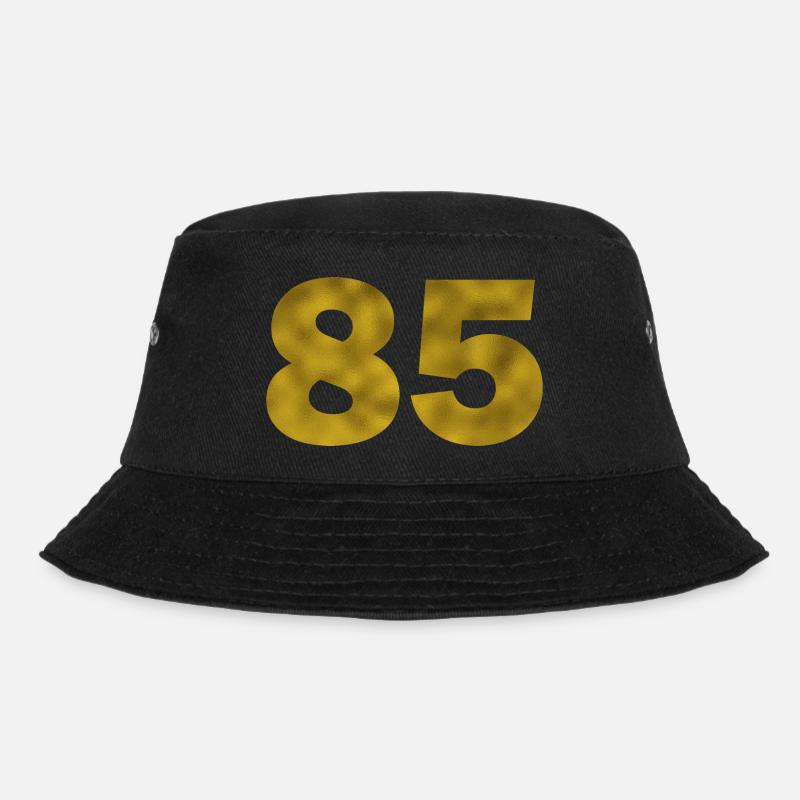 Birthday 85 years - Bucket Hat - black