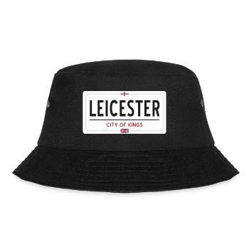 Panneau de la ville de Leicester - Bob - noir - Devant - Lela (165cm)