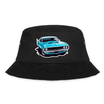 voiture vintage couché de soleil - Bob - noir - Devant - Lela (165cm)