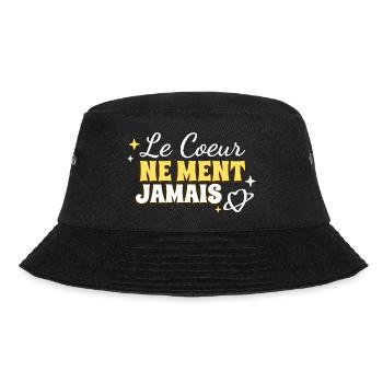 The Heart Never Lies - Bucket Hat - black - Front - Lela (165cm)