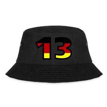 13 Numéro Allemagne Jersey - Bob - noir - Devant - Lela (165cm)