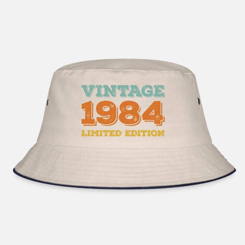 Vintage 1984 Limitierte Auflage Klassisches Geburtstagsgeschenk Bucket Hat