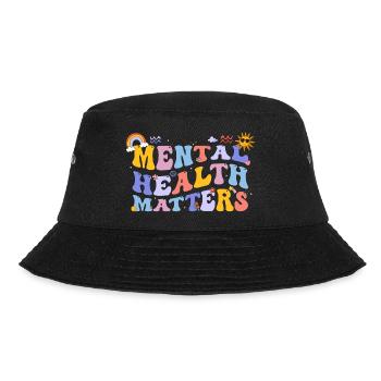 Sensibilisation à la santé mentale Vintage Groovy Mental - Bob - noir - Devant - Lela (165cm)