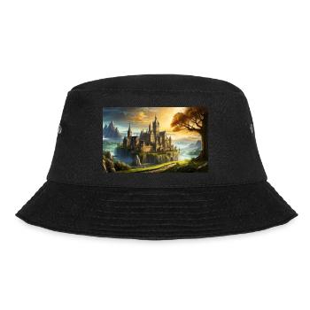 wunderschöne mythische Orte – Avalon - Bucket Hat - Schwarz - Vorne - Lela (165cm)