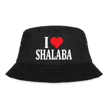 t-shirt j’aime Shalaba t-shirt idée cadeau - Bob - noir - Devant - Lela (165cm)