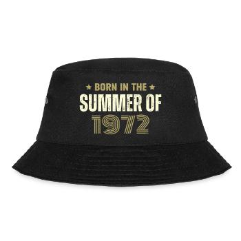 Vintage 1972 Vintage 1972 Birthday Gift - Bucket Hat - black - Front - Lela (165cm)