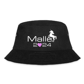Malle 2024 Einhorn Mallorca - Bucket Hat - Schwarz - Vorne - Lela (165cm)