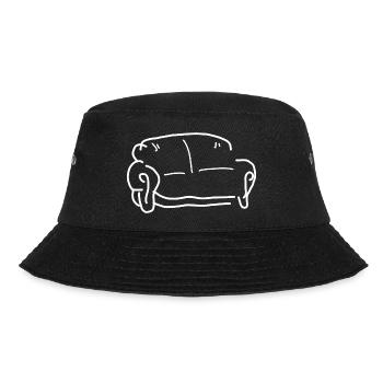 Sofa - Bucket Hat - Schwarz - Vorne - Lela (165cm)