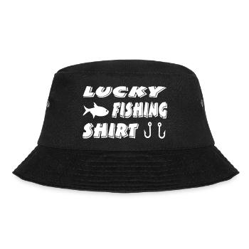 Angeln - Bucket Hat - Schwarz - Vorne - Lela (165cm)