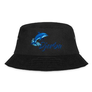 Vacances à Djerba avec le design des dauphins - Bob - noir - Devant - Lela (165cm)