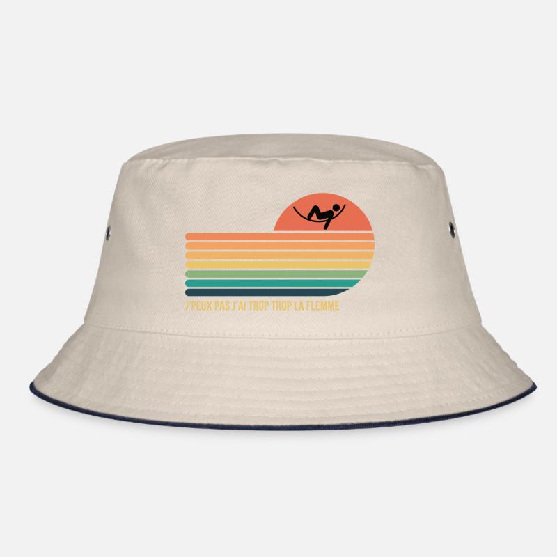 Ich kann nicht, ich bin zu faul Bucket Hat