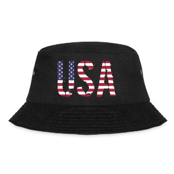 Les États-Unis aux couleurs du drapeau américain drapeau - Bob - noir - Devant - Lela (165cm)