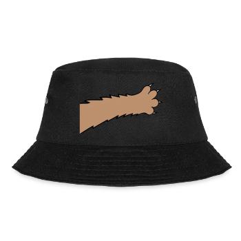 Cats, claws, paws, paws, sharp claws, scratching - Bucket Hat - black - Front - Lela (165cm)