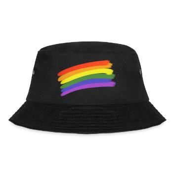 LGBTQ - Bucket Hat - Schwarz - Vorne - Lela (165cm)