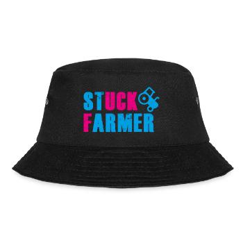 STUCK FARMER BLUE PINK - Bucket Hat - black - Front - Lela (165cm)