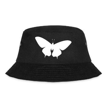 Design unique de t-shirt papillon - Bob - noir - Devant - Lela (165cm)