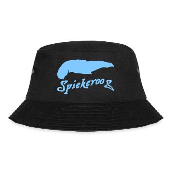 Spiekeroog Tattoo - Bucket Hat - Schwarz - Vorne - Lela (165cm)