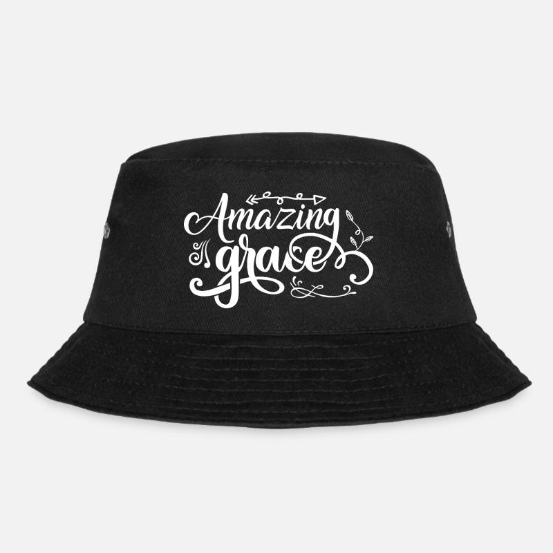 Amazing Grace - Bucket Hat - Schwarz