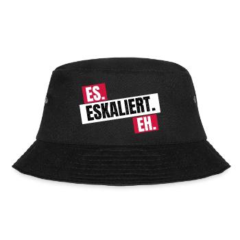 Es Eskaliert Eh Mallorca - Malle Party - Bucket Hat - Schwarz - Vorne - Lela (165cm)