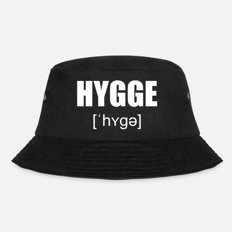 Hygge - Bucket Hat - Schwarz