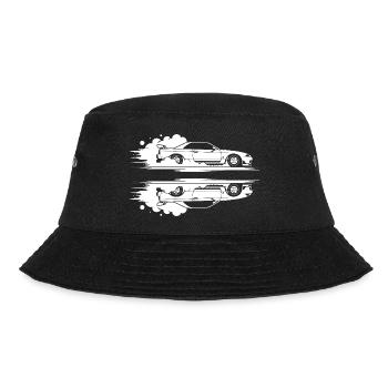 Drift Minimalist Moving Race Car - Bucket Hat - black - Front - Lela (165cm)