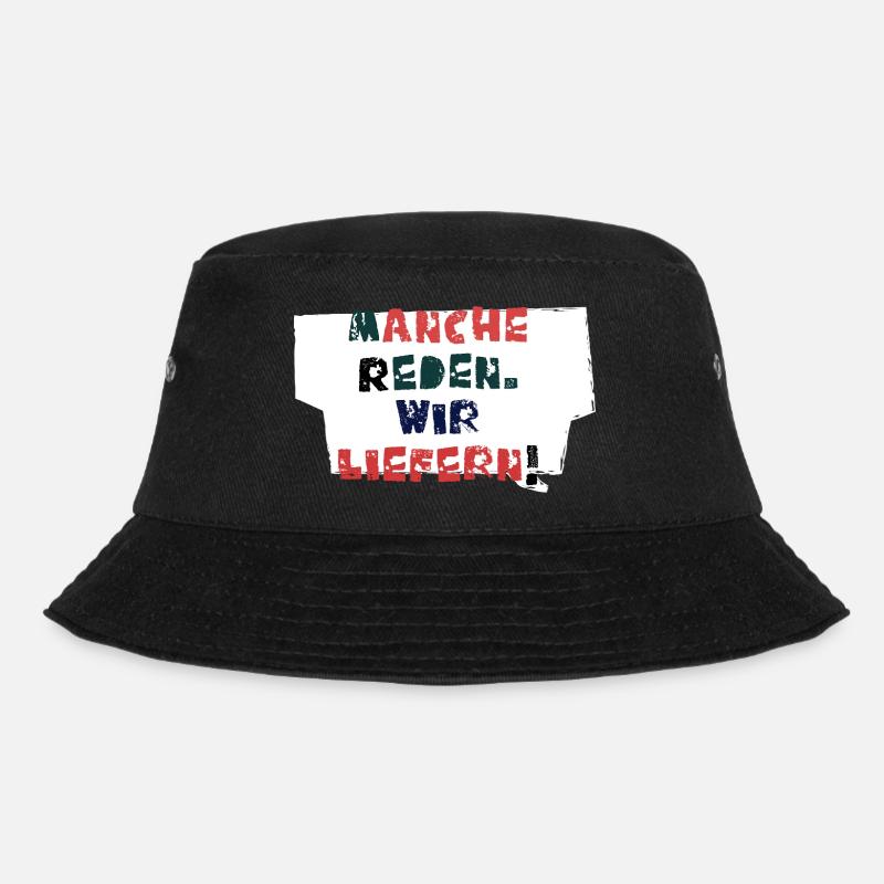 Reden & Handeln!  - Bucket Hat - Schwarz