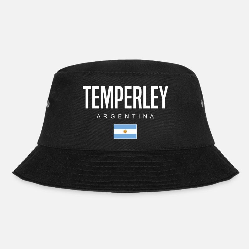 Temperley Argentinien Argentinier - Bucket Hat - Schwarz
